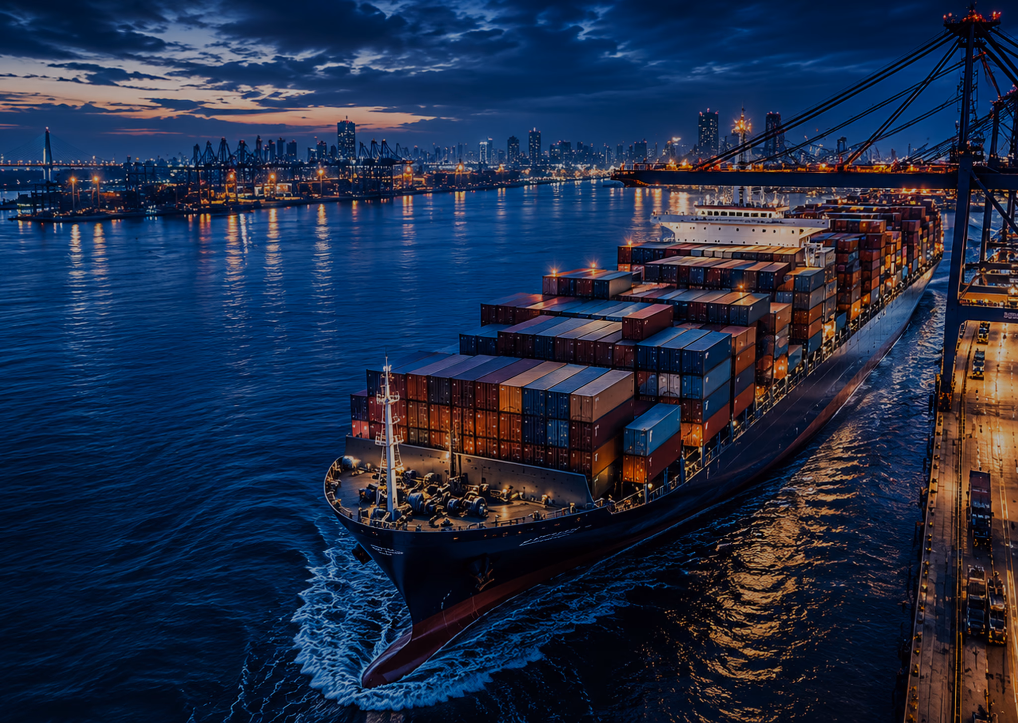 Container port terminal